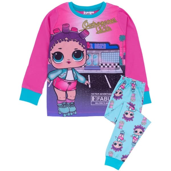 LOL Surprise Pyjamasæt med lange ærmer til piger