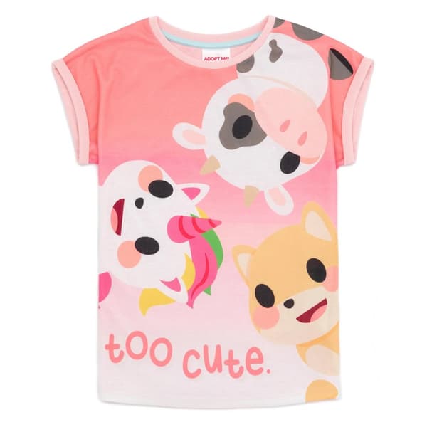 Adopt Me Kort pyjamasæt til børn/børn
