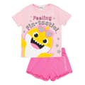 Pikkukuva 1 / 5: Baby Shark Girls Feeling Fin-Tastic Short Pyjama Set