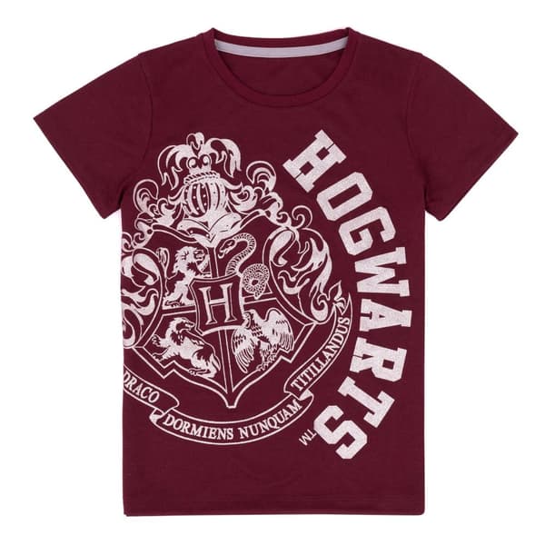 Harry Potter Girls Crest Glitter Pyjama Set
