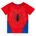Miniatyrbild 3 av 5: Spider-Man Kort pyjamasset med logotyp för pojkar