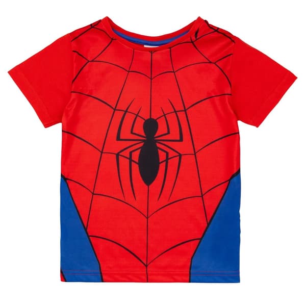 Spider-Man Kort pyjamasset med logotyp för pojkar