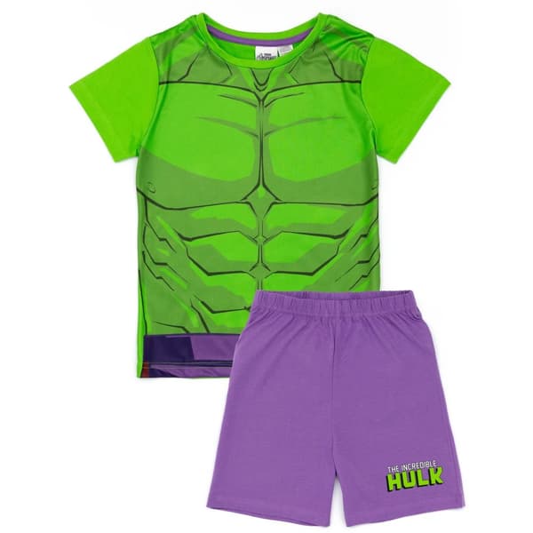 Hulk Pyjamasset med tryck för pojkar