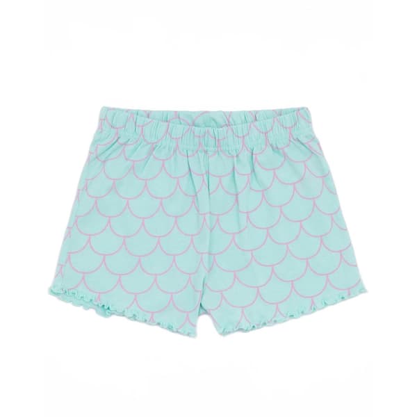 The Little Mermaid Kort pyjamas med tryck för flickor