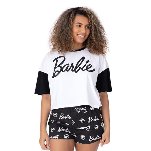 Barbie Womens/Ladies Short Pyjama Set