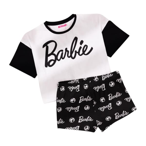 Barbie Womens/Ladies Short Pyjama Set
