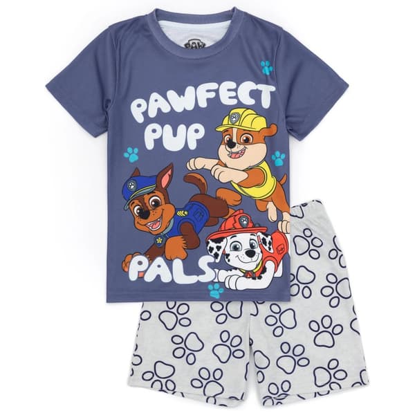 Paw Patrol Kort pyjamasset för pojkar (Förpackning med 2)