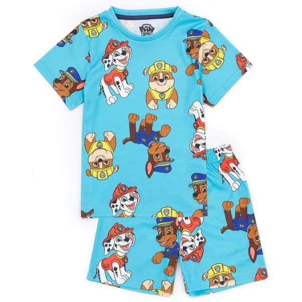 Paw Patrol Kort pyjamasset för pojkar (Förpackning med 2)