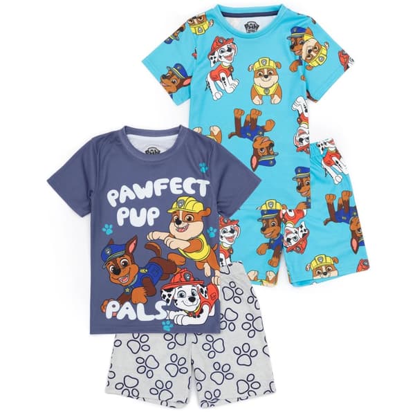 Paw Patrol Kort pyjamasset för pojkar (Förpackning med 2)