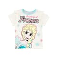 Miniatyrbild 3 av 5: Frozen Kortärmad pyjamas för flickor