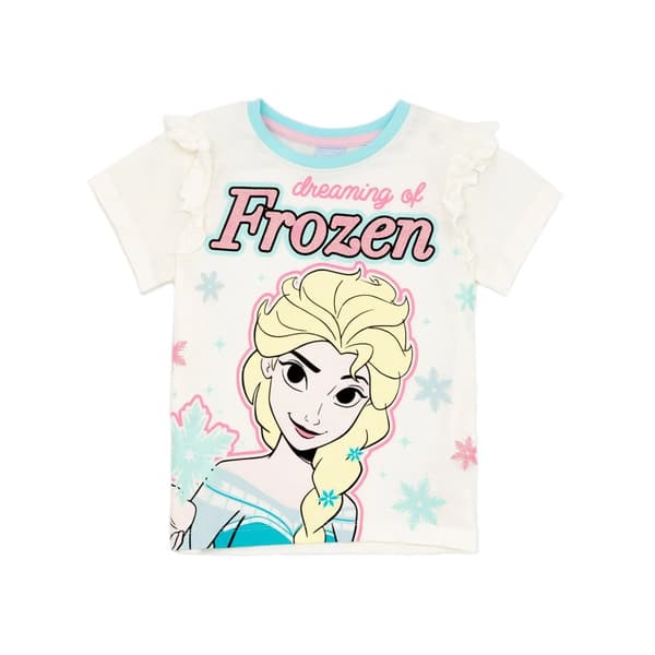 Frozen Kortärmad pyjamas för flickor
