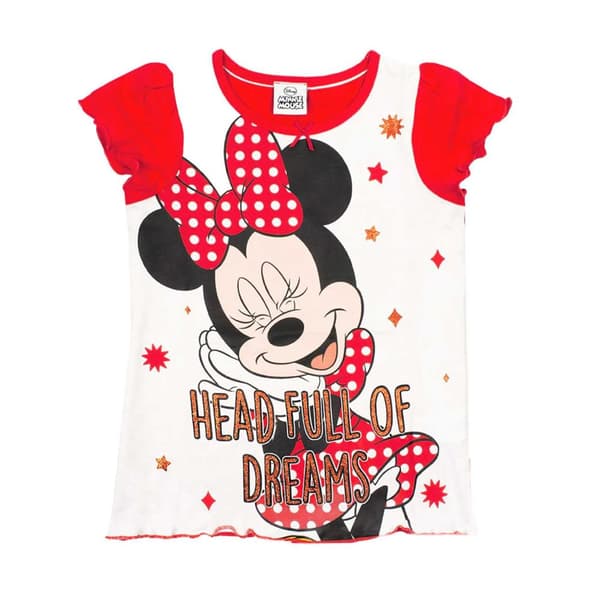Disney Flickor Minnie Mouse kort pyjamaset