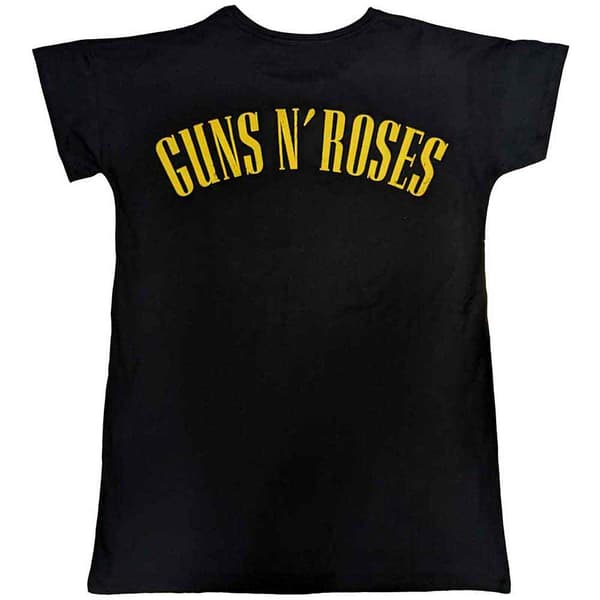 Guns N Roses Womens/Ladies Classic Logo Pyjama Top
