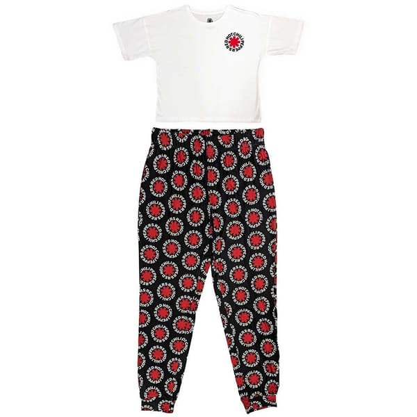 Red Hot Chilli Peppers Womens/Ladies Classic Asterisk Pyjama Set