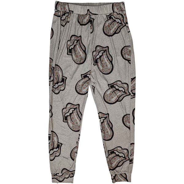 The Rolling Stones Womens/Ladies Heart Logo Pyjama Set