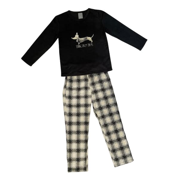 Home & Living Womens/Ladies Dachshund Long Pyjama Set