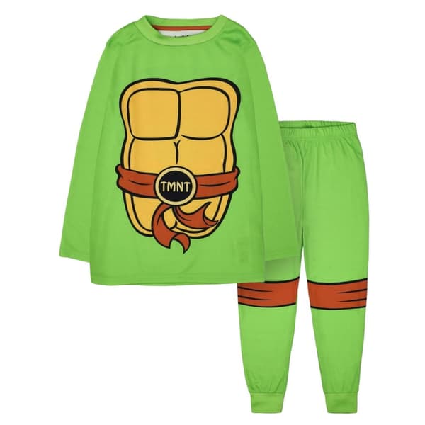 Teenage Mutant Ninja Turtles Boys Printed Long Pyjama Set