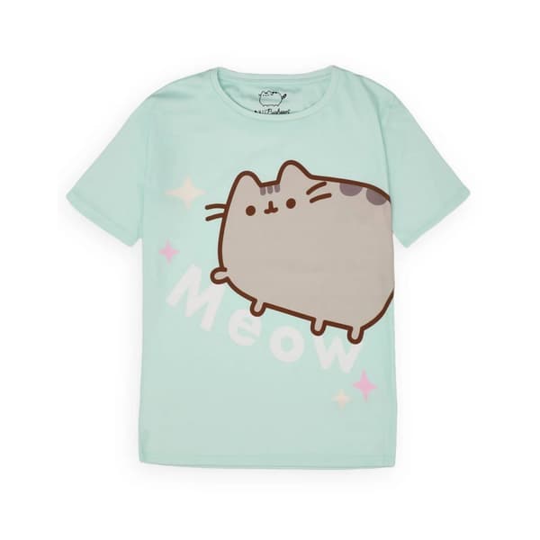 Pusheen Girls Meow Scatter Short-Sleeved Pyjama Set