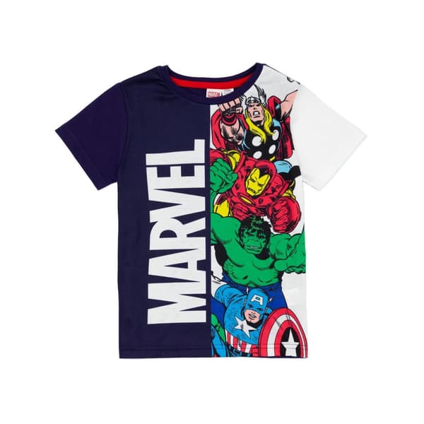 Marvel Kort pyjamasset med superhjälte för pojkar