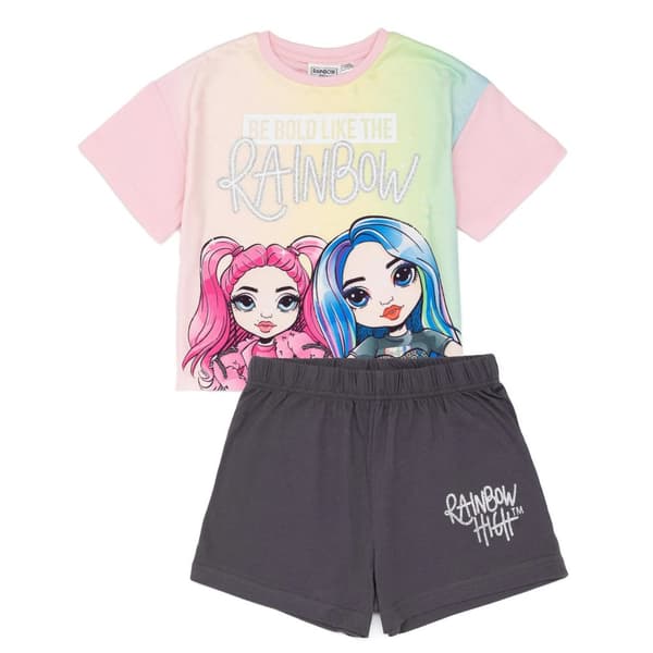 Rainbow High Girls Be Bold Short Pyjama Set