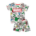 Miniatyrbild 1 av 4: Marvel Kort pyjamasset med superhjälte för pojkar