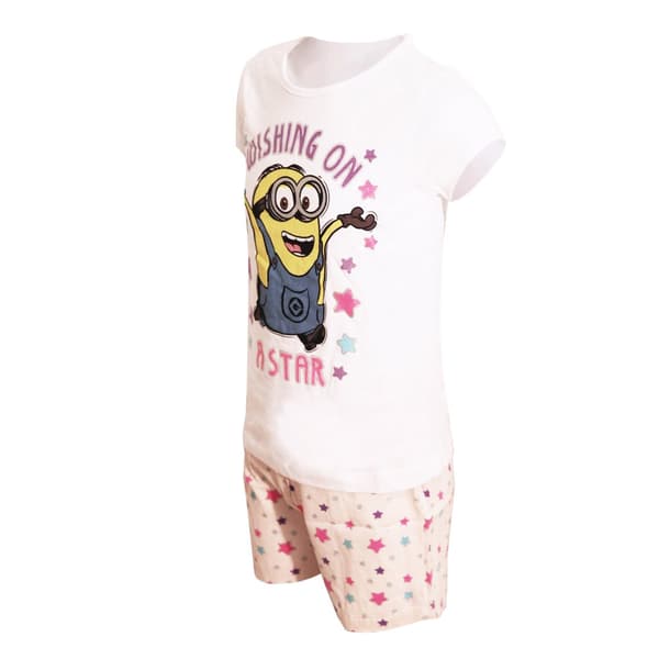 Despicable Me Girls Wishing On A Star Short Pyjama Set