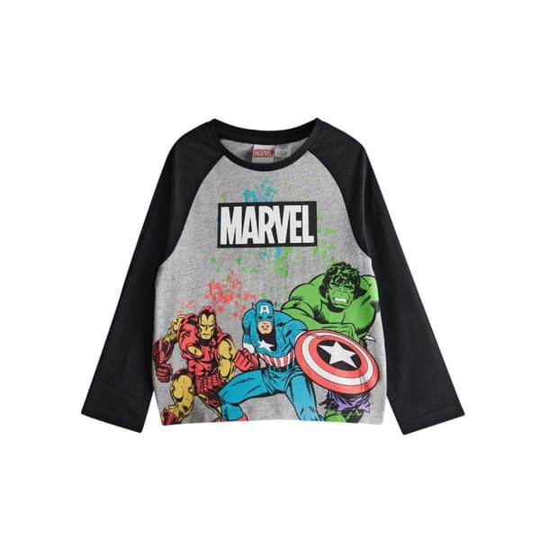 Marvel Avengers Lång pyjamas med tryck för pojkar