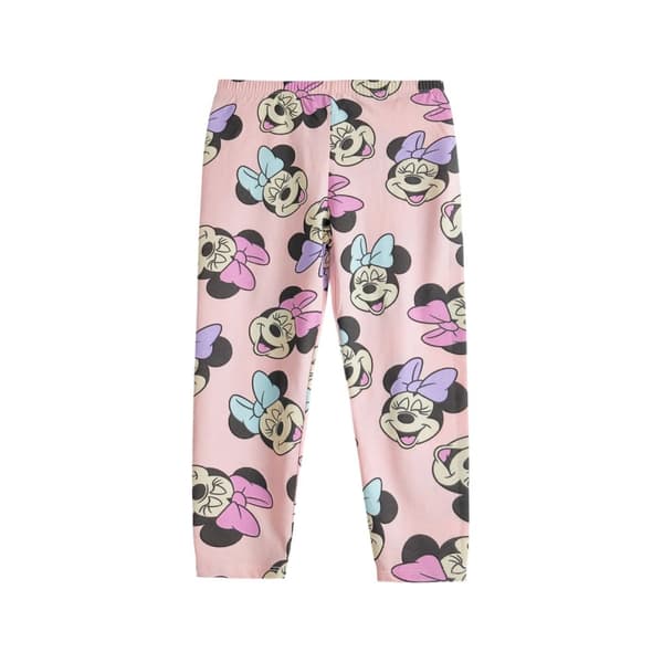 Disney Girls Minnie Mouse All-Over Print Long Pyjama Set