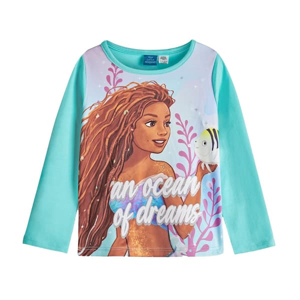 The Little Mermaid Girls Ariel Long Pyjama Set