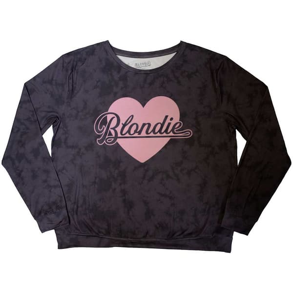 Blondie Womens/Ladies Heart Of Glass Long Pyjama Set
