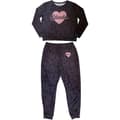Miniatyrbillede 1 af 3: Blondie Womens/Ladies Heart Of Glass Long Pyjama Set