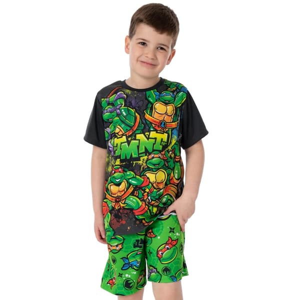 Teenage Mutant Ninja Turtles Boys Turtle Short Pyjama Set