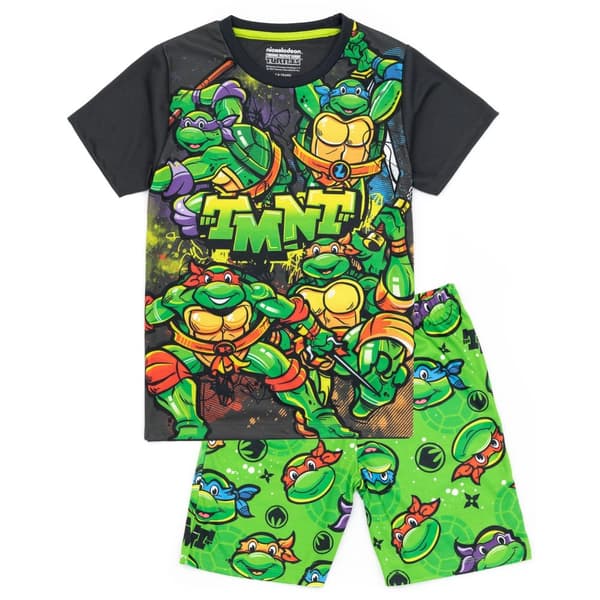 Teenage Mutant Ninja Turtles Boys Turtle Short Pyjama Set