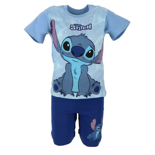 Disney Stitch 2-osainen pyjama Vaaleansininen Vaaleansininen 110