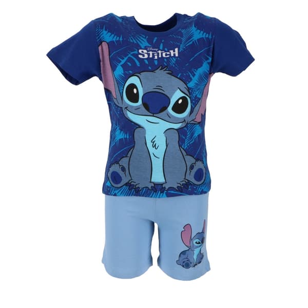 Disney Stitch 2-delt pyjamas Blå