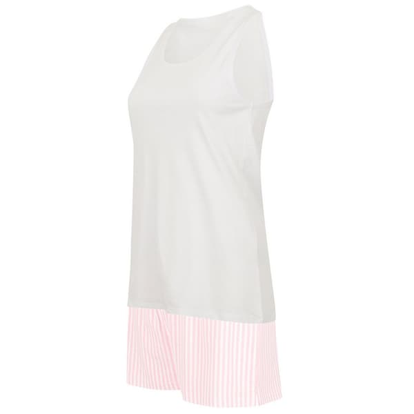 Towel City Womens/Ladies Stripe Short Pyjama Set