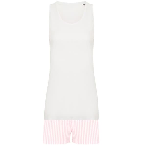 Towel City Kvinnor/Damer Stripe Short Pyjama Set