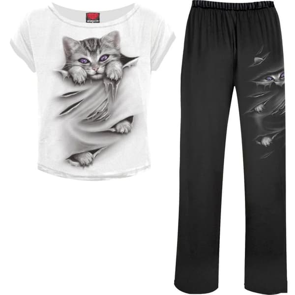 Spiral Direct Pyjamasset Bright Eyes för dam och dam (Förpackning med 4 st)