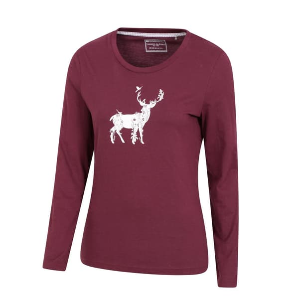 Mountain Warehouse Womens/Ladies Dream Reindeer Pyjama Set