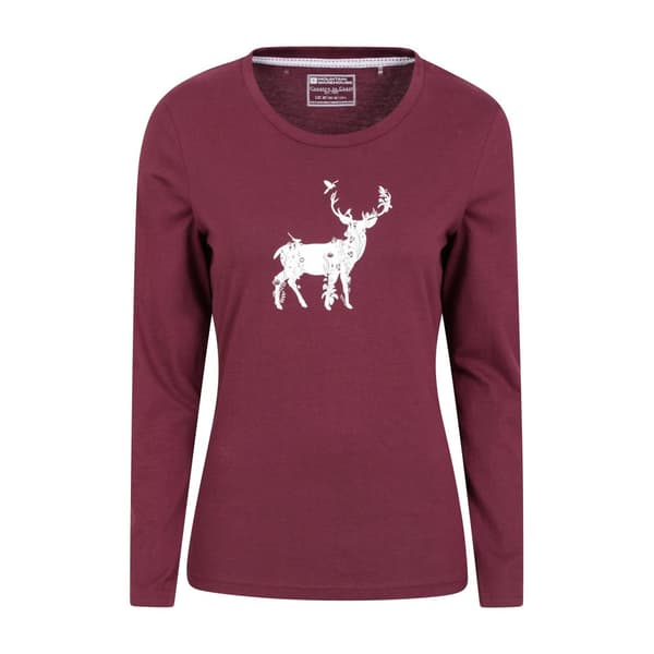 Mountain Warehouse Womens/Ladies Dream Reindeer Pyjama Set