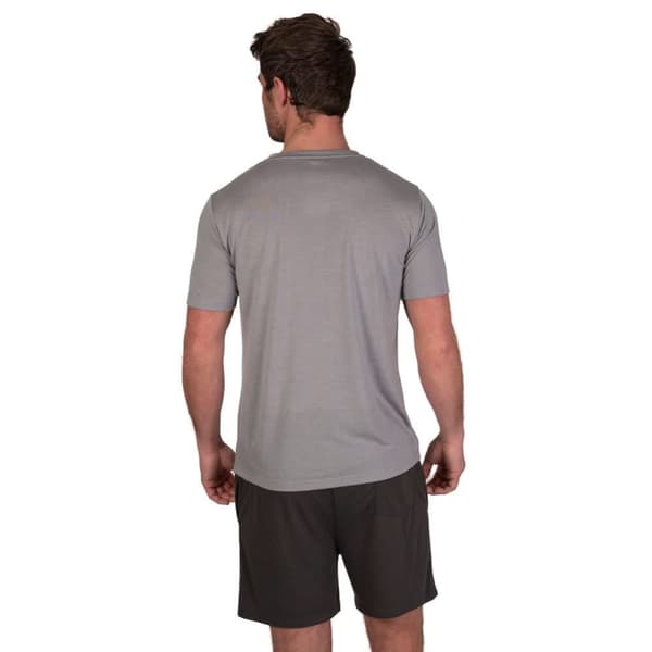 Light And Shade Mens Crew Neck Short Pyjama Set