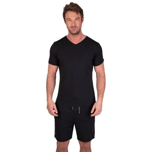 Light And Shade Mens Classic V Neck Pyjama Set