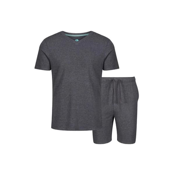 Light And Shade Mens Classic V Neck Pyjama Set