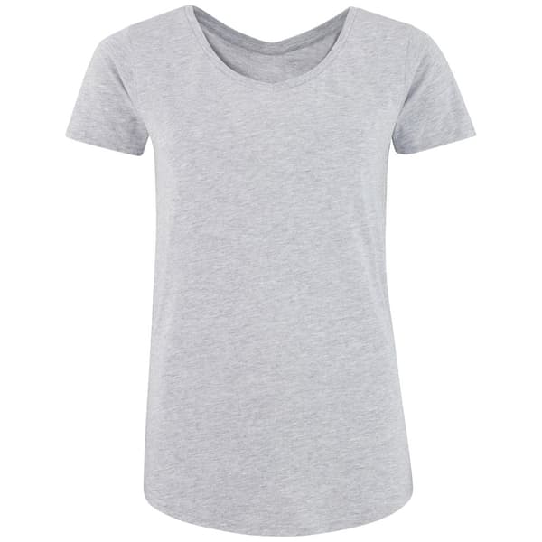 Comfy Co Sleepy T kortærmet pyjamas T-shirt med korte ærmer til kvinder/damer Heather Grey S