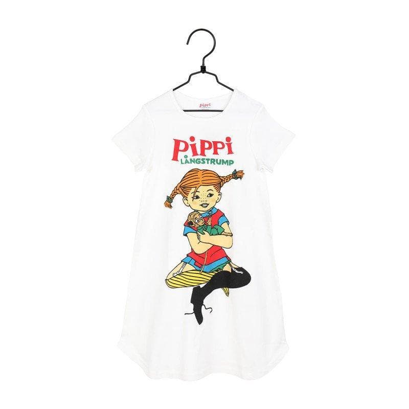 Pippi Langstrømpe krammer natkjole