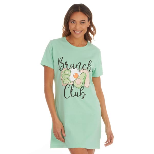 Forever Dreaming Womens/Ladies Brunch Club Nightie Green M