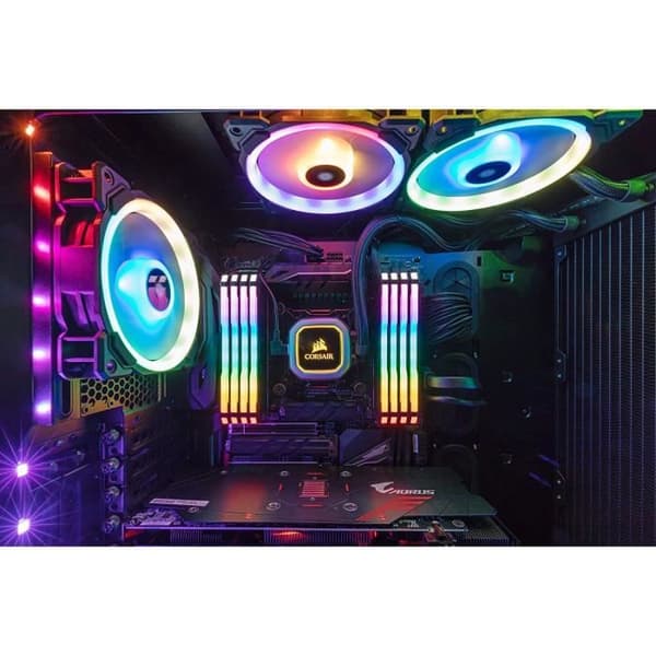 CORSAIR DDR4 PC-minne - Vengeance RGB Pro 16 GB (2 x 8 GB) - 3200 MHz - CAS 16 - RGB LED (CMW16GX4M2C3200C16)