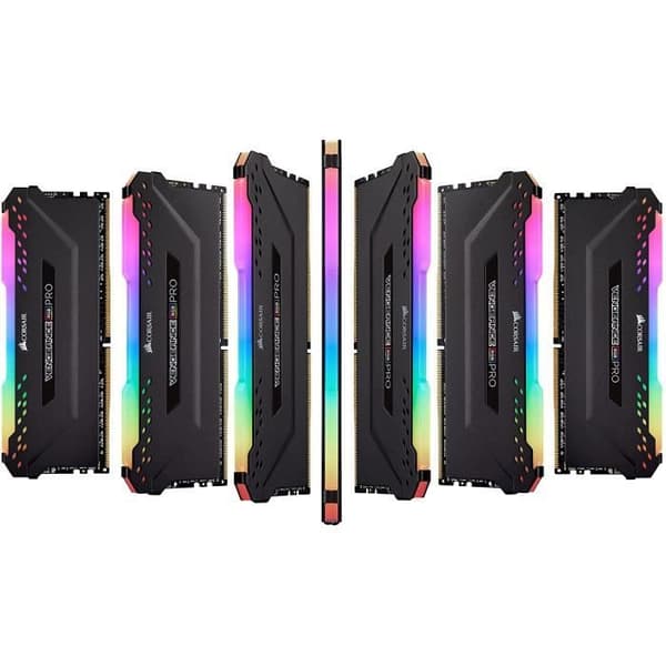 CORSAIR DDR4 PC-minne - Vengeance RGB Pro 16 GB (2 x 8 GB) - 3200 MHz - CAS 16 - RGB LED (CMW16GX4M2C3200C16)