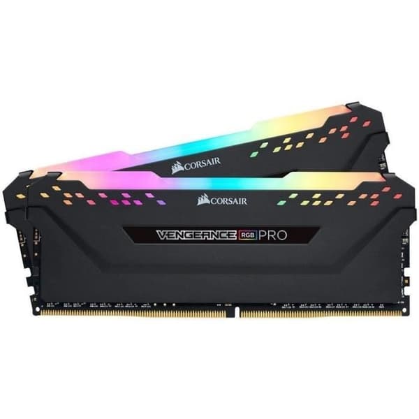 CORSAIR DDR4 PC-minne - Vengeance RGB Pro 16 GB (2 x 8 GB) - 3200 MHz - CAS 16 - RGB LED (CMW16GX4M2C3200C16)