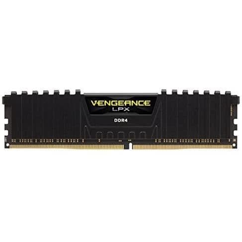 CORSAIR DDR4 16GB (2 * 8) lågprofil PC-minne (CMK16GX4M2E3200C16)